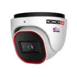Camara domo IP4 MP, Lente 2, 8 mm (96°), de día detecta hasta 60 mts, Reconoce: 12 mts, Identifica: 6 mts, IR hasta 20 mts, DDA2