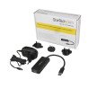 Hub Concentrador USB 3.0 de 4 Puertos - Mini Hub USB con Adaptador de Alimentación