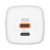 Cargador carga rápida Vorago de pared AU-402-WH blanco 45W,