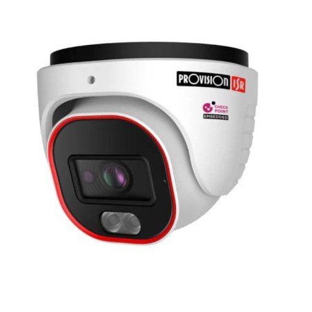 Camara domo IP 4 MP, Lente 2. 8mm (93), de día detecta hasta 60 mts/Reconoce: 12 mts/Identifica: 6 mts, IR hasta 20 mts, DDA, mi