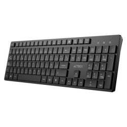 Teclado inalámbrico Multimedia 2. 4 GHz VANTAGE AERO TI555 ACTECK Conectividad inalámbrica 2. 4 GHz