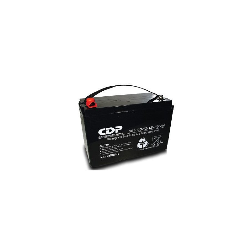 CDP SLB12/100AH Sealed Lead Acid (VRLA) 12 V