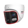 Cámara Domo Panorámica IP 8 Mp, Lente 2.8Mm (180°), De Día Detecta Hasta 20 Mts, Ir Hasta 20 Mts, LED Híbrido, Dda2, Microfono I