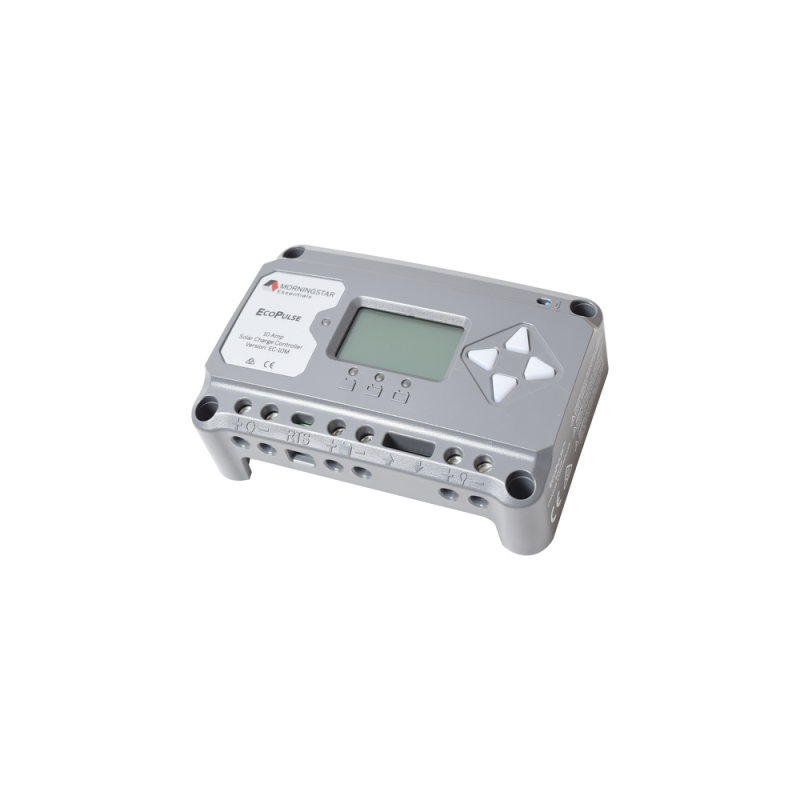 Controlador solar 12/24 Vcd de 20 Amp. Con pantalla de medición.