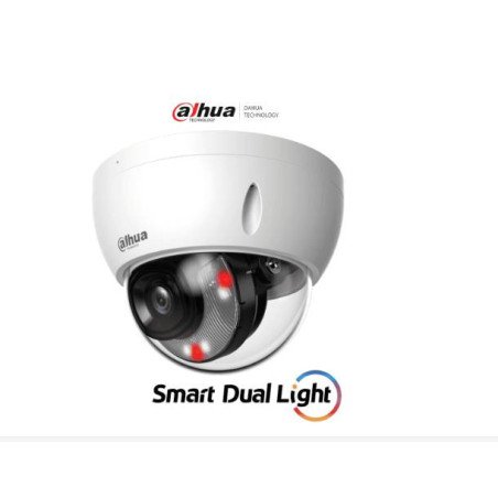 Camara IP domo 4 megapíxeles, 2, 8mm, 101°, Dual light 30 metros, WizS