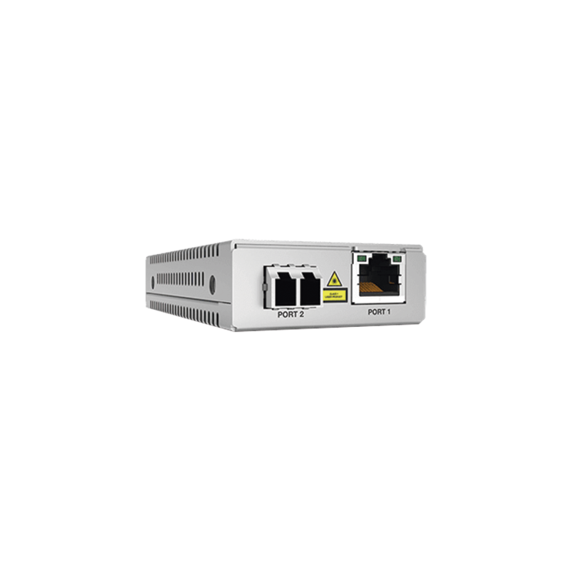 Convertidor de medios gigabit ethernet a fibra óptica, conector LC, monomodo (SMF), versión TAA (Trade agreement act), 10 km
