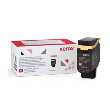 Cartucho de tóner Xerox Alto Rendimiento Láser, Magenta, Original