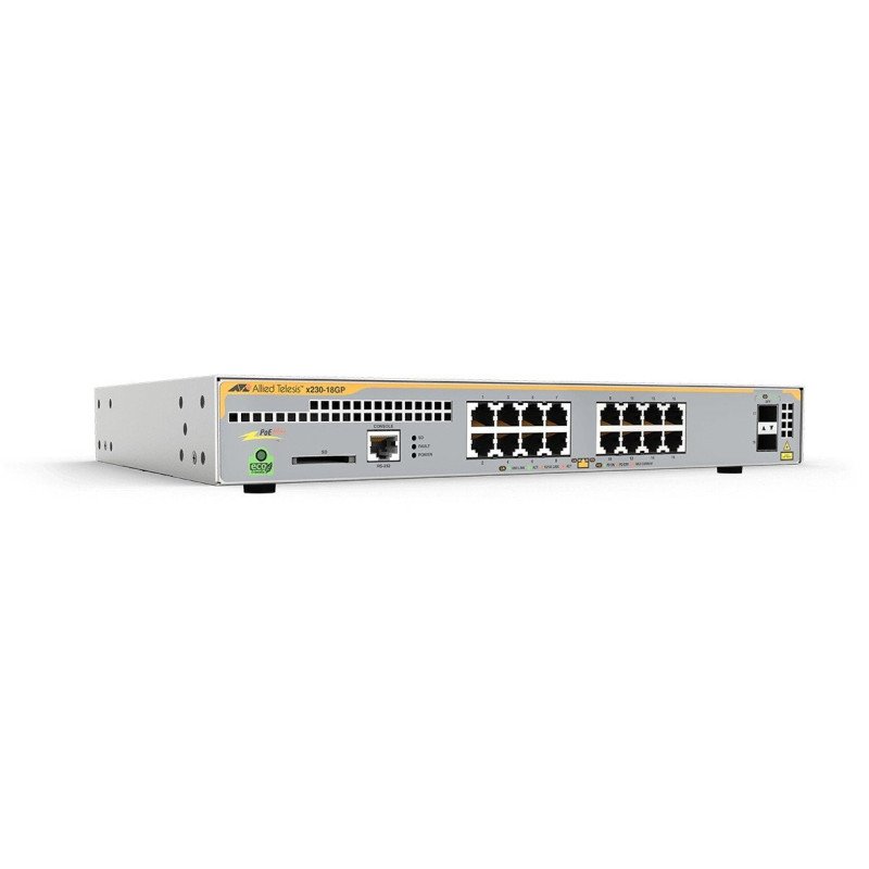 Switch PoE+ Administrable Capa 3, 16 Puertos 10/100/1000Mbps + 2 SFP Gigabit, 247W Switch PoE+ Administrable Capa 3, 16 Puertos 10/100/1000Mbps + 2 SFP Gigabit, 247W