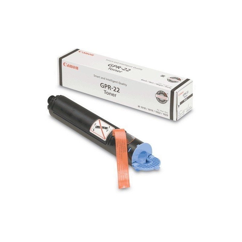 Cartucho tóner Canon GPR-22, Negro, Laser, Negro, Color blanco