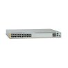 Switch stackeable capa 3, 24 puertos 10/100/1000 Mbps + 4 puertos SFP+ 10 g y dos bahías hotswap psu, versión federal