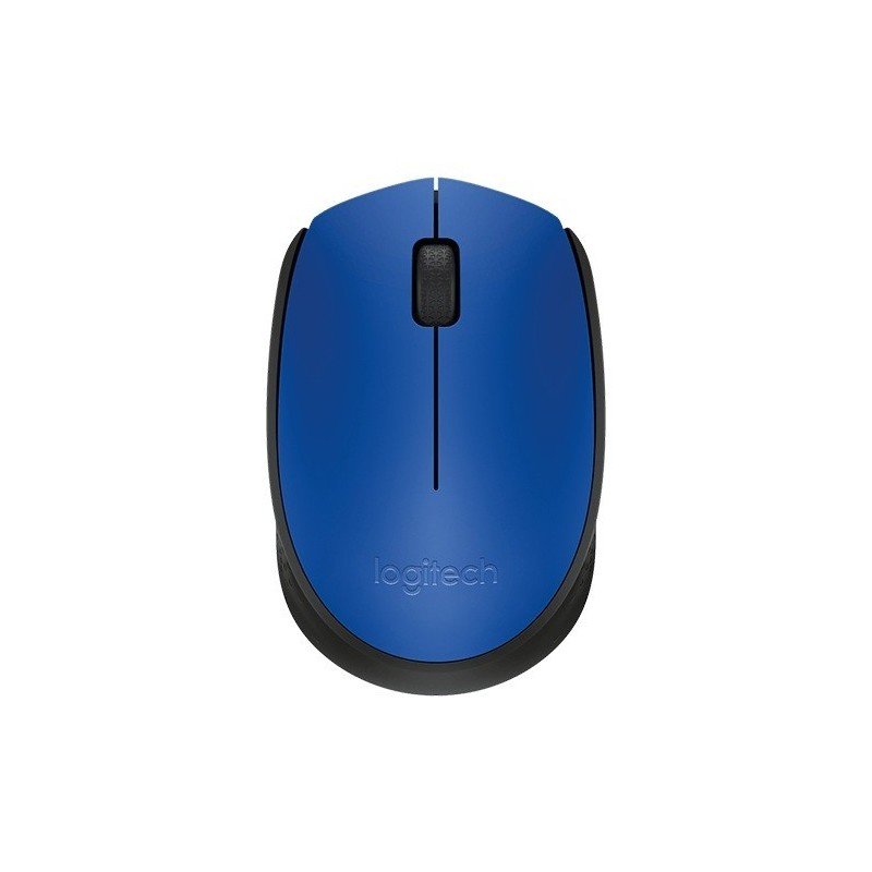 Mouse Logitech M170 blue-k óptico inalámbrico mini receptor USB PC/Mac/Chrome.