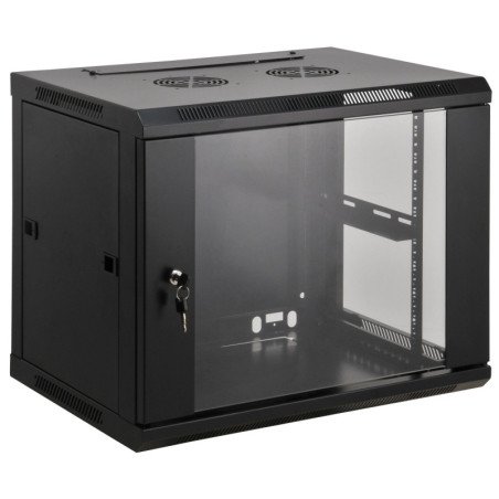 Gabinete 19 mural ensamblado 12u 600x450