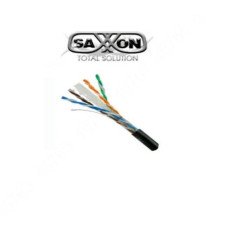 Bobina SAXXON OUTPCAT6GCOPEXT, 305 m, Negro, Exterior, Cat6, 100 Cobre