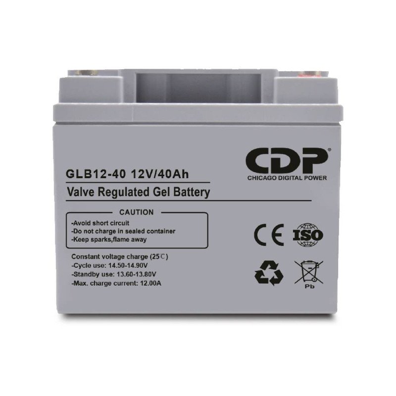 CDP GLB12-40 batería para sistema UPS VRLA GEL 12 V 40 Ah