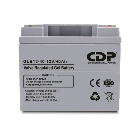 CDP GLB12-40 batería para sistema UPS VRLA GEL 12 V 40 Ah