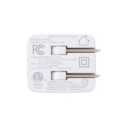Cargador de pared ADATA, 35W, Admite los estándares de carga rápida PD3.0 y QC 3.0 . Color BLANCO, CHARGERU-0352-QCPDWH