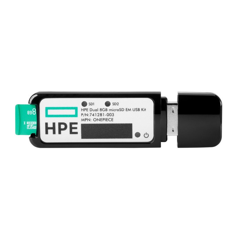 HPe 32GB microSD raid 1 USB boot drive