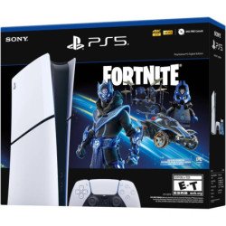 Consola PlayStation 5 Slim Edición Digital. Bundle Fortnite