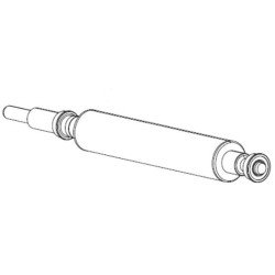 Rodillo de transferencia para impresora, Zebra P1083320-032, Transferencia térmica, Zebra ZT610