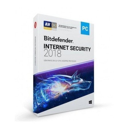 internet security 2018, 5 usuario 1 año de vigencia (caja)
