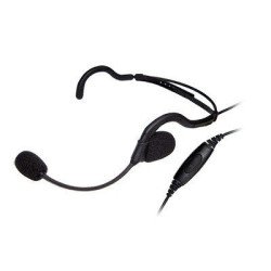 Diadema ligera por detrás de la cabeza con boom flexible Para Kenwood 