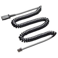 Poly cable U10P, Adaptador QD a RJ9