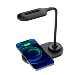 Cargador inalámbrico Perfect Choice con lampara led daylight