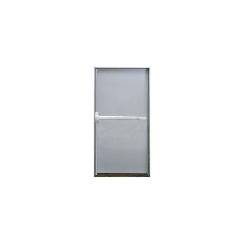 Puerta metálica galvanizada 3' 0 x 8' 0 /Resistente al fuego por 180 min, UL
