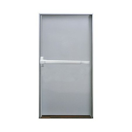 Puerta metálica galvanizada 3' 0 x 8' 0 /Resistente al fuego por 180 min, UL