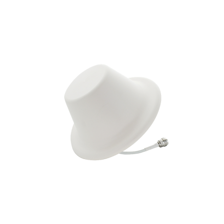 Antena Tipo Domo, 698-960/1710-2700 MHz, 2/4 dB, conector N Hembra.