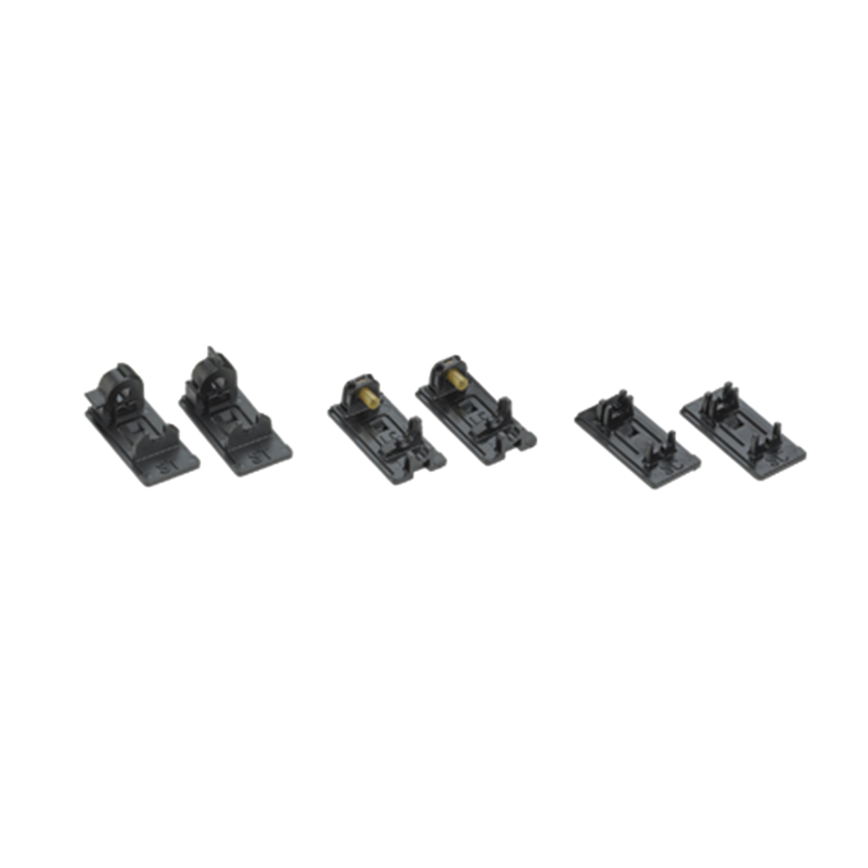 Soporte para terminación de conectores LC pre-pulidos opticam®, con tubo de alineación, color negro Soporte para terminación de conectores LC pre-pulidos opticam®, con tubo de alineación, color negro