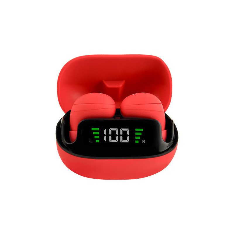 Audífonos bluethooth TWS mini tinybeatz rojo