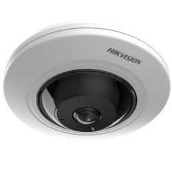 Mini Fisheye IP 5 Megapixel, Panorámica 180° - 360°, 8 mts IR, Interio