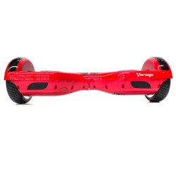 Patineta eléctrica Vorago roja 350w*2 antifuego, luz led