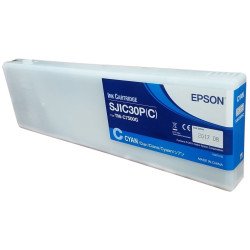Cartucho Epson modelo SJIC30P cian para TM-7500G