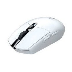 Mouse Logitech G305 Blanco óptico inalámbrico para gaming con tecnolog