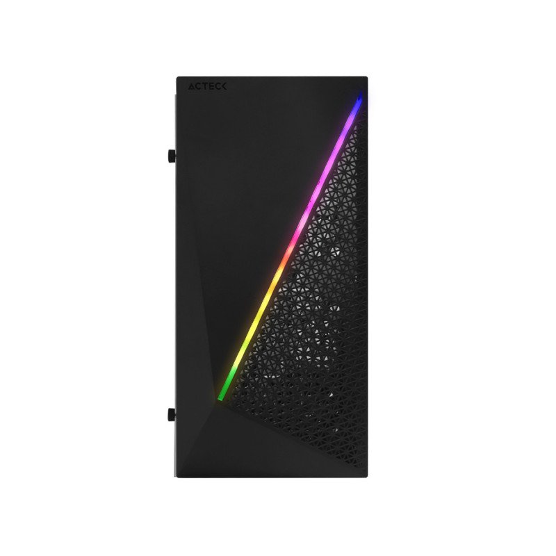 Gabinete Acteck Kioto GC460 RGB essential - micro Slim m-ATX, gabinete
