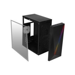 Gabinete Acteck Kioto GC460 RGB essential - micro Slim m-ATX, gabinete