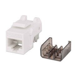 Jack keystone Cat6a fastpunch UTP, blanco