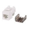 Jack keystone Cat6a fastpunch UTP, blanco