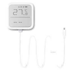 detector de temperatura y detector de humedad inalámbrico, 2.7" de tam