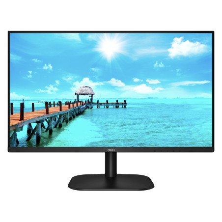 Monitor LED de 27" VESA, resolución 1920 x 1080 pixeles, entradas de v