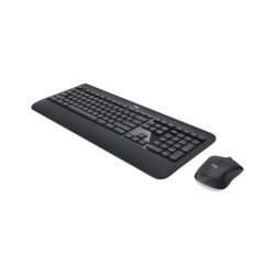Teclado, mouse Logitech MK540 Advanced negro inalámbricos USB unifiying para PC, Windows, Chrome
