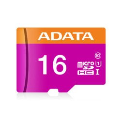 Memoria Adata micro SDHC UHS-i 16GB clase 10 con adaptador