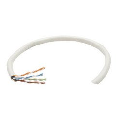 Bobina Cat 5e Intellinet CCA UTP 305 m sólida gris