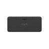 Teclado Logitech Pebble Keys 2 K380s, Mini, RF Wireless + Bluetooth, Switch de tecla de tijera, QWERTY, Grafito