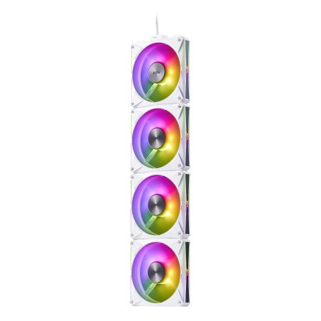 copia de Kit de 4 Ventiladores Magneticos XPG Hurricane Mag RGB, 120mm, RGB, Negro