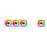copia de Kit de 4 Ventiladores Magneticos XPG Hurricane Mag RGB, 120mm, RGB, Negro