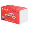 Kit de 4 Ventiladores Magneticos XPG Hurricane Mag RGB, 120mm, RGB, Blanco