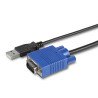 Consola Portatil KVM StarTech.com NOTECONS02, Negro